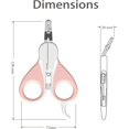 thumbnail image 2 of Stainless Steel Pet Nail Clipper Dog Nail Clipper with Nail File for Any Claw Size, 2 of 4