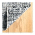 thumbnail image 2 of Dash & Albert Marled Handwoven Cotton Rug, 2' 6" x 8', Indigo, 2 of 6