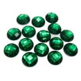 thumbnail image 5 of U8MO 100 Blue Flatback Acrylic Rhinestone Round Sewing Button 14mm Sew on beads, 5 of 6