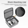 thumbnail image 4 of Drone Storage Hard Case, Polyurethane Fiber Liner Drone Carrying Case Nylon Material  for Mini 2 Device Controller Battery, 4 of 7