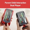 thumbnail image 3 of Handheld Racing Car Game, Portable Handheld Dual Player Race Game, Simulation Adventure Driving Steering Wheel Interactive Racing Car Games (Red), 3 of 7
