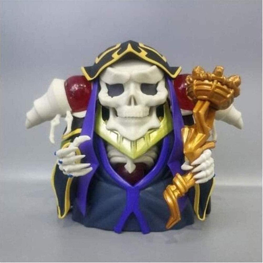 New Ainz OOal Gown (Q Ver) Character Anime Statue Figure Desktop Ornament Popular Decorations Fan Souvenirs Creative Gift Collection
