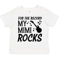 thumbnail image 3 of Inktastic For the Record My Mimi Rocks Boys or Girls Toddler T-Shirt, 3 of 5