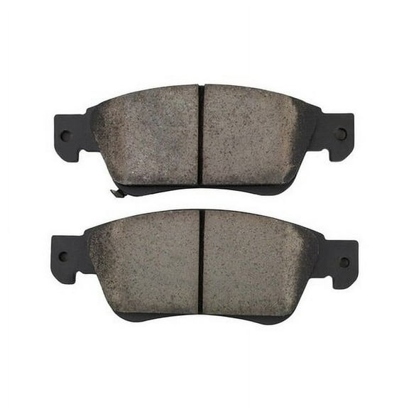 Mpa Electrical 1003-1287C Quality Built Black Series Ceramic Brake Pads W/