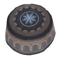 thumbnail image 4 of Sombro Musulmán Negro Con Oración de Adoracia Islámica Bordada, Sombreros de Hombres de Arabia Saudita para Regalos, Uso Diario, Adoració, 4 of 7