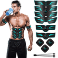 thumbnail image 1 of Estimulador EMS de 3 uds, estimulador muscular eléctrico para entrenamiento con estimulador de abdomen y estimuladores de brazo/pierna/cadera, máquina Smart Fitness EMS para hombres Xemadio 220464, 1 of 9