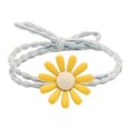 thumbnail image 2 of Anillo para el cabello de Little Daisy, 5 lazos para el cabello, pequeños y lindos soportes para el cabello con cola de caballo, anillo de cuerda para el cabello con flores, estándares líderes en la industria, 2 of 2
