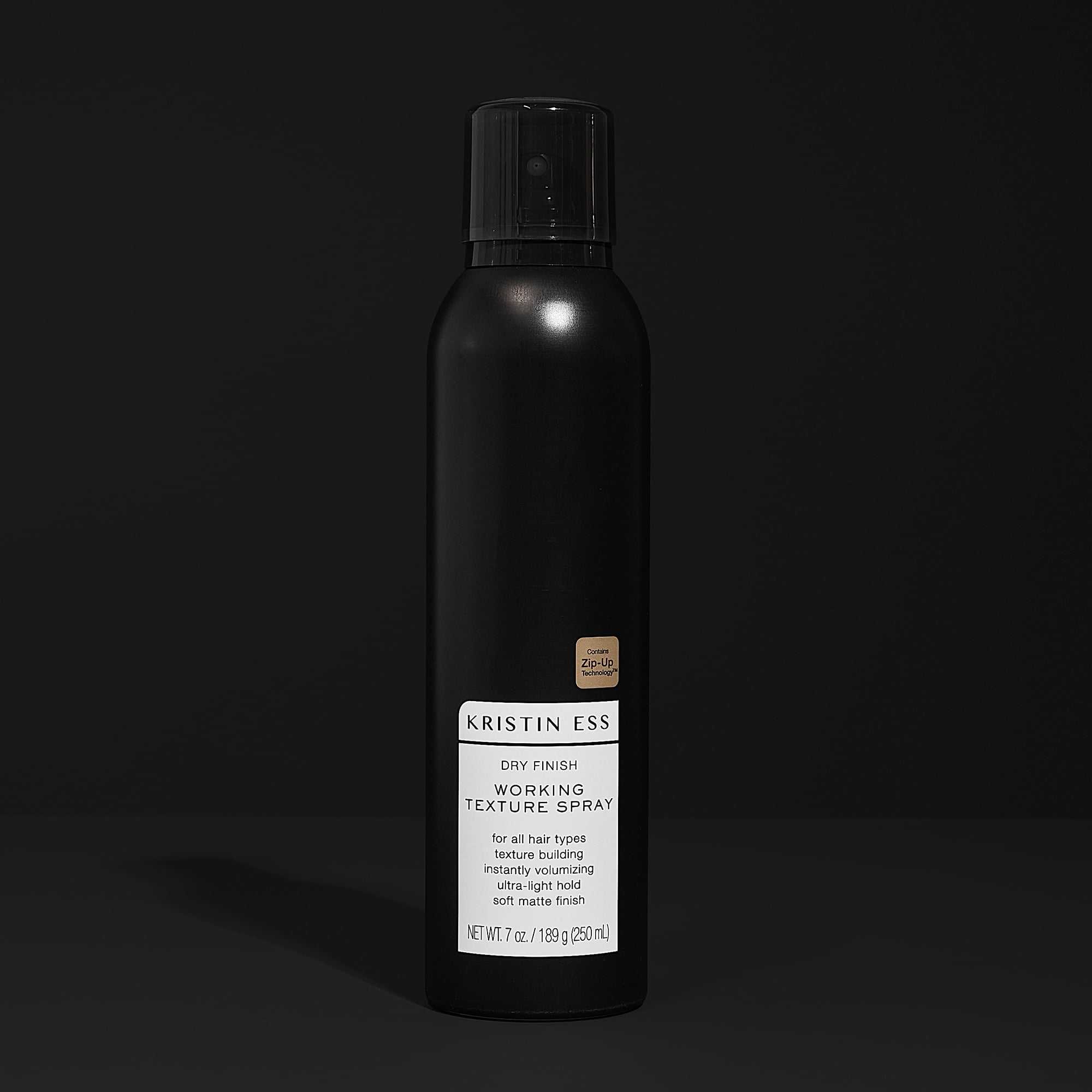 Kristin Ess Hair Dry Finish Working Texture Hair Spray for Volume + Texture, Light Hold Dry Texturizing Hairspray, Soft Matte Finish, 7oz