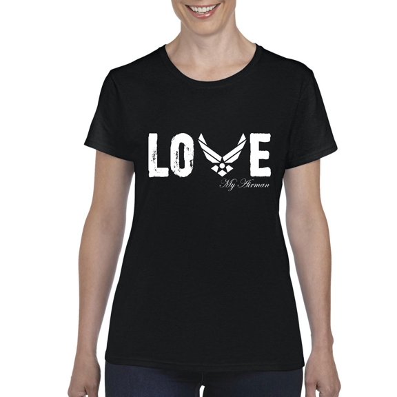 Artix - Women's T-Shirt Short Sleeve - Love My Airman
