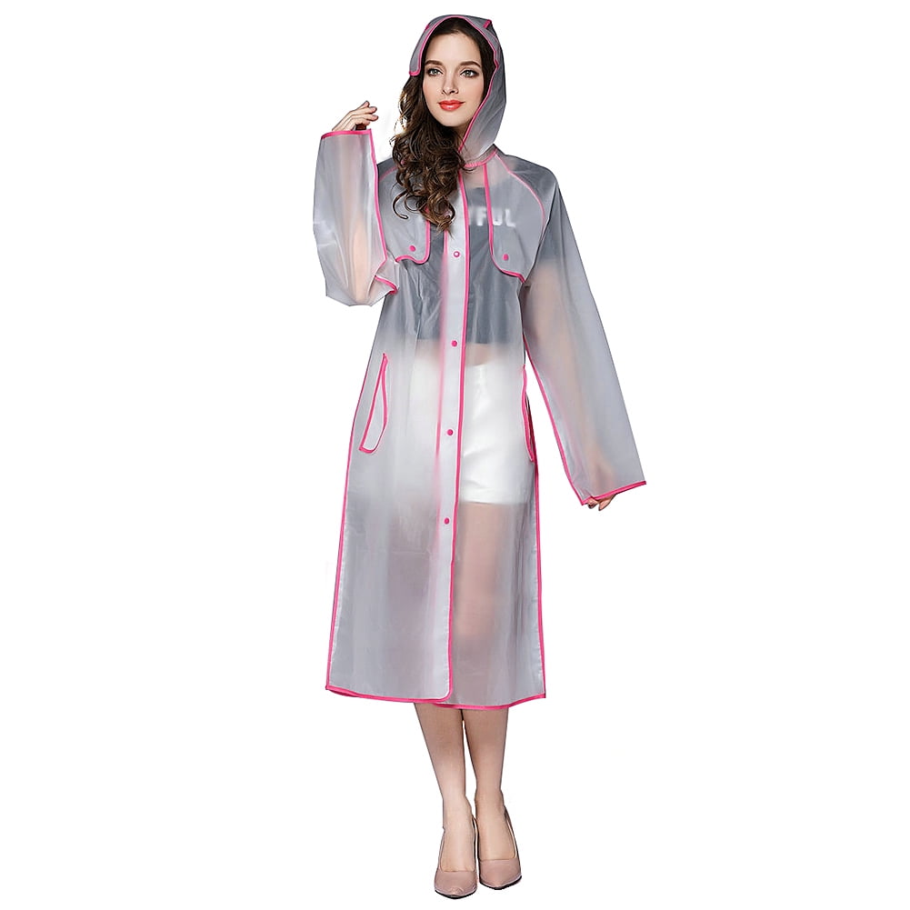 Fashionable EVA Adults Raincoats Lovely Girls Style Coat and Rain Coats