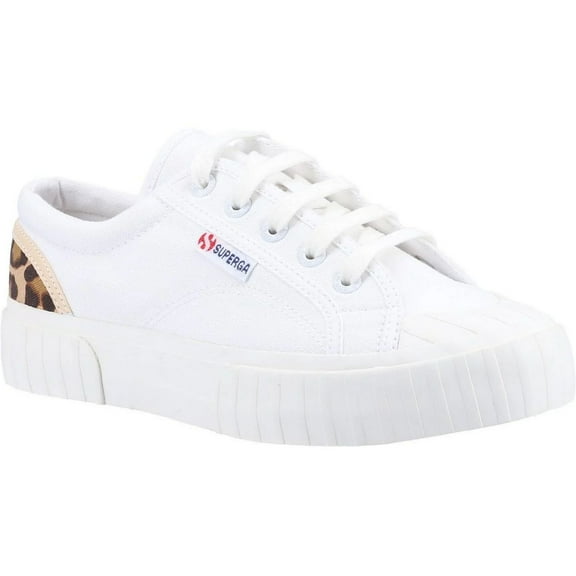 Superga Womens Stripe Sneakers