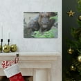 thumbnail image 5 of Funny Wombat Silly Wombat Scene Couple Wall Art Ready to Hang Unframed, 5 of 18