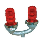 Red LED Reflector Bulb, FAA, 120VAC Double Chip