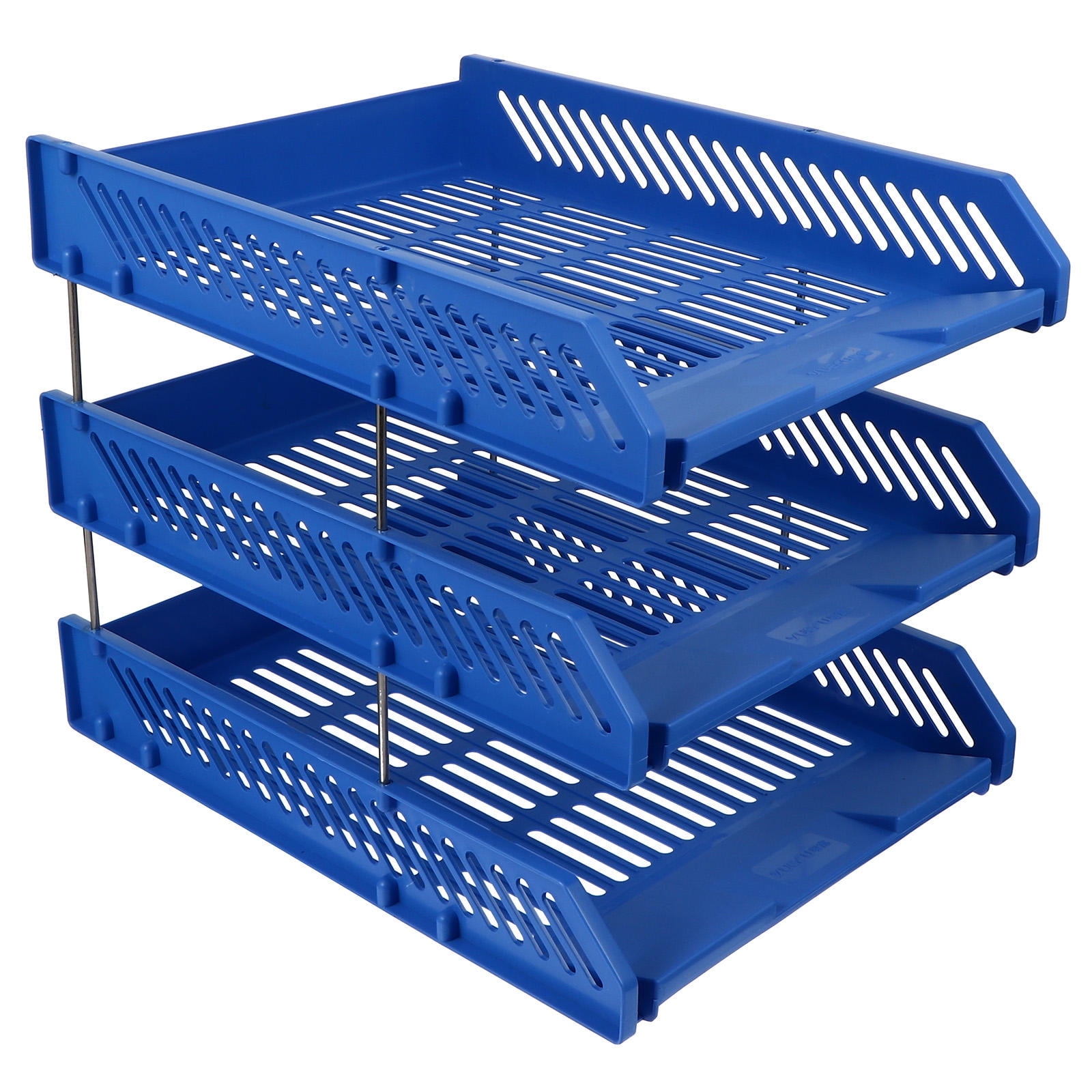 Masteelf  File Folder Document Storage Desk Organizers and Accessories Office Blue