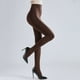 thumbnail image 4 of Medias opacas suaves de color liso para mujer Medias con pie para mujer Leggings para mujer, 4 of 5