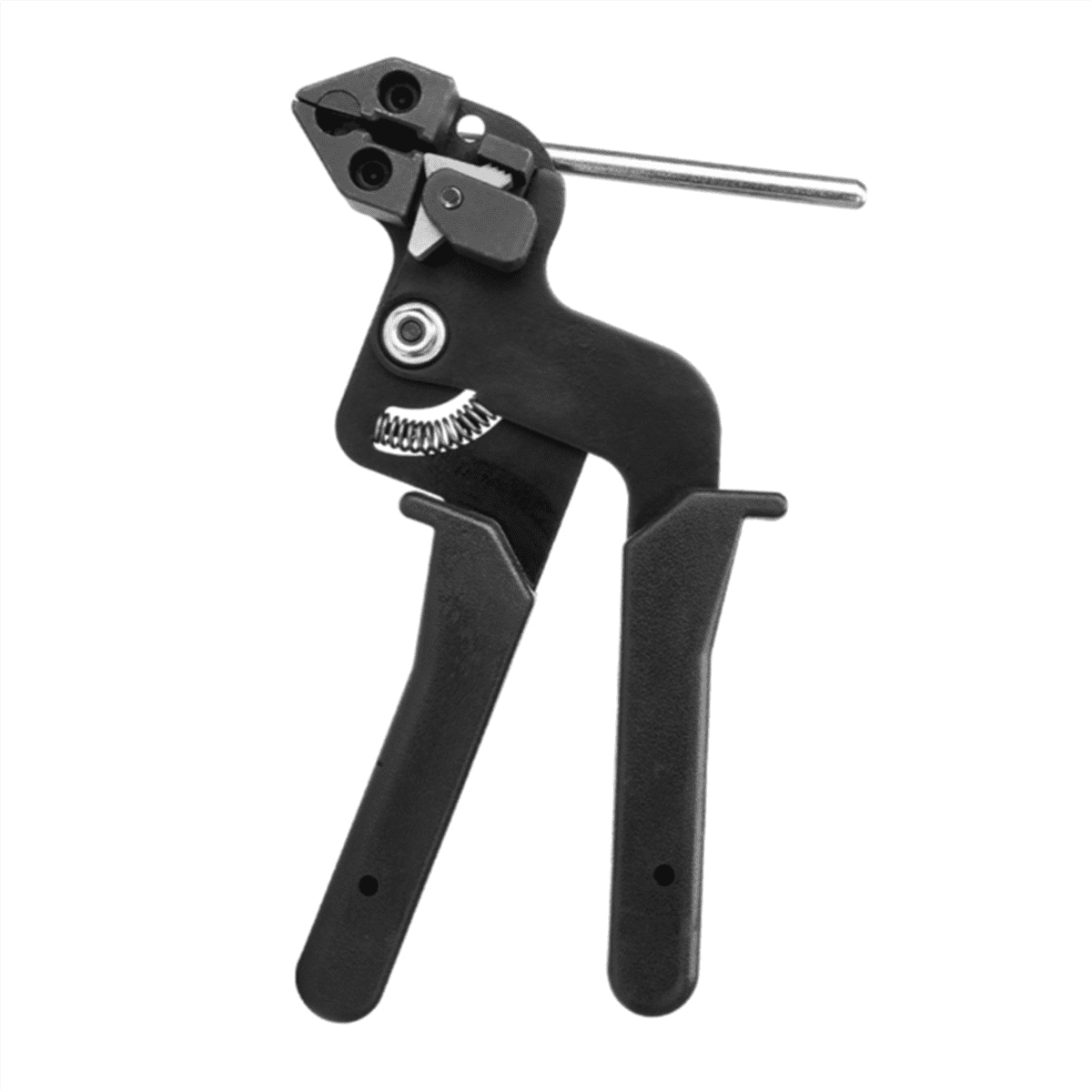 Self-Locking Tie Pliers Stainless Steel Tie Tools Manual Multi-Purpose Locking Cable Metal Tie Cable Bundle Tool,1 * Stainless steel cable tie pliers
