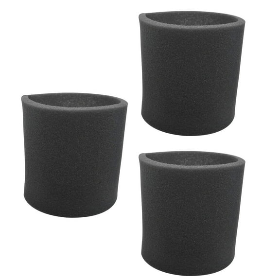 3 Pack 90304 Foam Filter Sleeve for Shop Vac Type U X W Series Wet/Dry Vacuums Easy Installation Quality TAPDRA Store