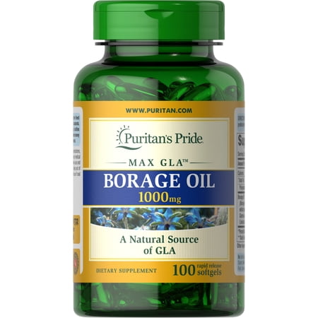 Puritan's Pride Borage Oil, 1 Gram
