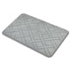 thumbnail image 2 of Alfombrillas Alfombrilla de baño gris absorbente de 50x80 cm,lavable a máquina,antideslizante,de pelo largo,para bañera y lavabo (1 pieza). Rkxzt, 2 of 9