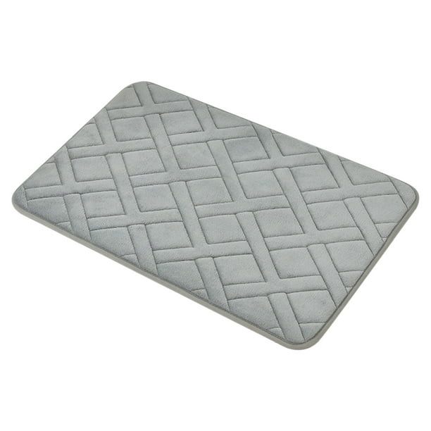 Yhmxh Alfombrillas de baño para baño Alfombrilla absorbente para baño, lavable a máquina, suave, cómoda y de rápida absorción de agua, lo que garantiza estabilidad y un agarre antideslizante.