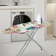 thumbnail image 2 of SEANATIVE Hummingbird Ironing Board Covers with Padding Standard Size Ironing Board Protector with Elastic Edge and Hook and Loop Fasteners Iron Pads Floral Ironing Board Replacement Cover, 2 of 6