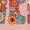 BLUSH, variant on - Logo Florals - Juniors Cropped Graphic T-Shirt