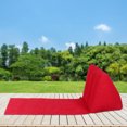 thumbnail image 3 of Pillow Cushion, 54.3x18.9x18.9in Soft Triangular Pillow Cushion Back Pillow, Beach Lounger Cushion Inflatable Triangular Pillow For Livingroom Outdoor, 3 of 8