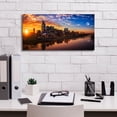 thumbnail image 3 of Epic Graffiti 'Nashville Sunset' by Jonathan Ross, Canvas Wall Art, 24"x12", 3 of 8
