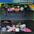 thumbnail image 5 of Mega Racer Backseat Hanging Car Trunk Organizer - Storage for SUV, Truck, Minivan, Hatchback, Wagon - Car Trunk Organizer and Storage (Compact) - 1 Pack, 5 of 6
