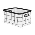 thumbnail image 1 of Panier de rangement en toile Damas de hometrends, 1 of 9