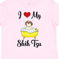 thumbnail image 4 of Inktastic I Love My Shih Tzu Dog Boys or Girls Toddler T-Shirt, 4 of 5