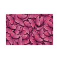 thumbnail image 2 of Rocae Butterfly Printed Heat Resistant Place Mats,Classic Hemstitch Cloth Fabric Placemats Imitation Linen Place Mat Table Mats 18x12 inch, 2 of 9