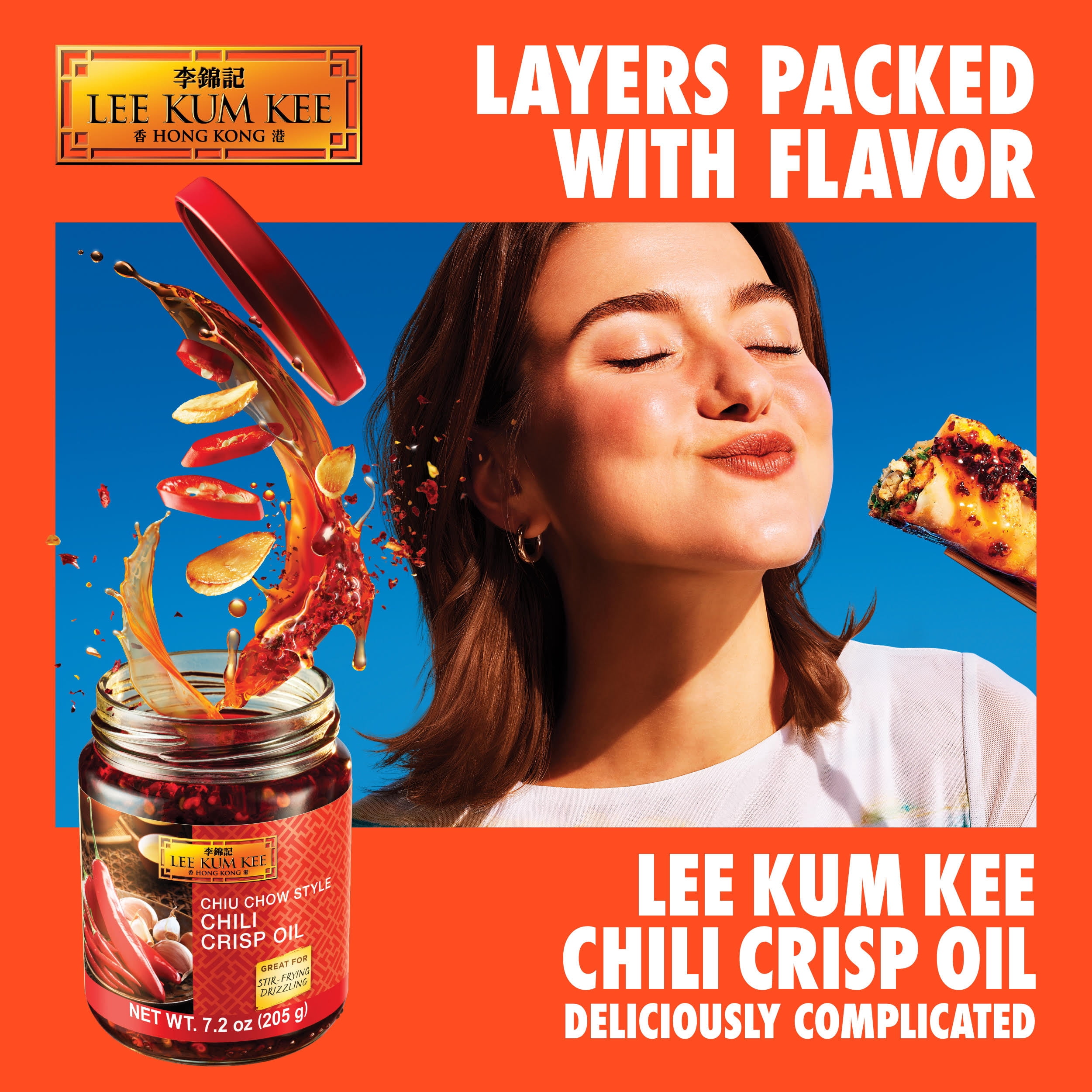 Lee Kum Kee Chiu Chow Style Chili Crisp Oil 7.2 fl oz