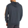 thumbnail image 4 of Wolverine Graphic Hoody- Sleeve Logo Men Dark Navy Heather, 4 of 4