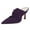 Purple, variant on FSJ Women Graceful Pointed Closed Toe Stiletto Heels Slide Sandals Slip On Backless Mules Wedding Dressy Pump Shoes Size 10 Navy