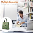 thumbnail image 3 of Bolsa de almuerzo para mujeres, hombres y niños, lonchera aislada simple, loncheras reutilizables, 3 of 5