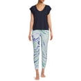 thumbnail image 2 of Secret Treasures Women's and Women's Plus Size Knit Sleep Jogger Pants, 2 of 5