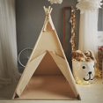 thumbnail image 2 of Carpa tipo tipi RONGFA para niños portátil para interiores y exteriores (caqui), 2 of 7