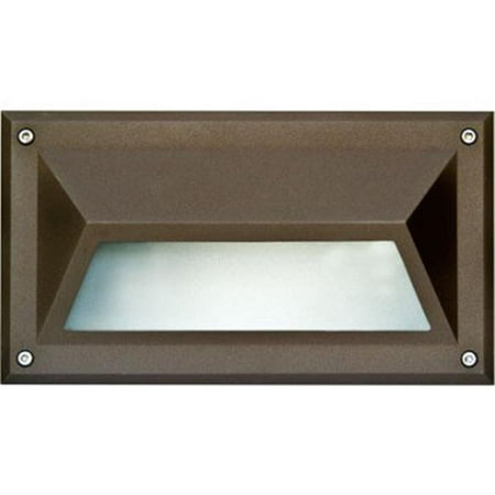 

Dabmar Lighting DSL1027-BZ 7W & 120V PL7 Hooded Step Light - Bronze