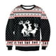 thumbnail image 1 of Sudaderas de Navidad de cuello redondo para mujer, chándal Unisex, jersey de pareja, ropa de calle de Navidad fea, atuendo Vintage, ropa femenina, 1 of 4