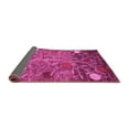 thumbnail image 2 of Ahgly Company Indoor Rectangle Abstract Pink Modern Area Rugs, 2' x 5', 2 of 4