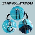 thumbnail image 5 of Zipper Pulls Universal Replacement Zipper Pull Zipper Tab Replacement Small Zipper Pulls For Backpack Luggage Clothes Handbag,20 Pieces, 5 of 5