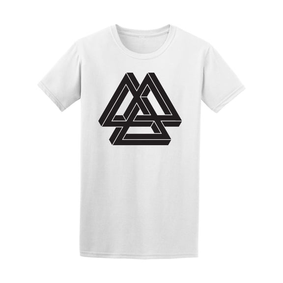 Optical Triangle Geometric Tee Men's -Image by Shutterstock