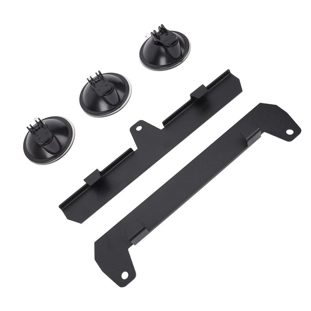 Roof Rectangular Satellite Car Roof Mount Kit Flat Base Seamless Strong Adsorption Suction Cup for Mini RV Van Boat