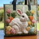 thumbnail image 5 of Organizadores de armario y almacenamiento, Organización y almacenamiento, Contenedores de almacenamiento, Bolsa de tela acolchada con forma de conejito de Pascua, 5 of 7