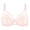 Pink, variant on Women's Bras Womens Wireless Jelly Bra Plus Size Supportive Seamless Bras Full Coverage Push Up Comfortable No Underwire Tshirt Bras Beige