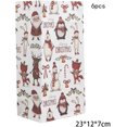 thumbnail image 2 of 6PCS/Set M Snowflakes Candy Gift Bags Snowman Merry Christmas Guests Packaging Gifts Boxes Christmas Party Gift Decor, 2 of 2
