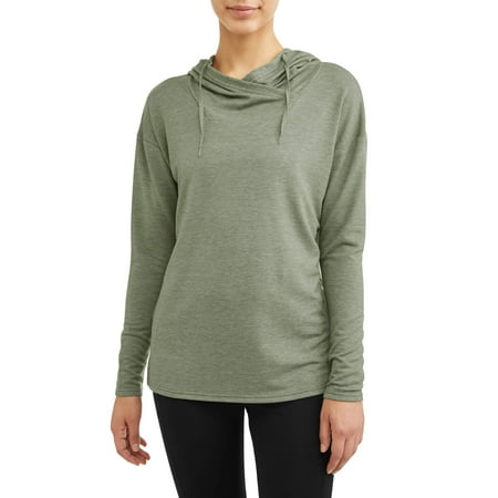 - Women's Active Lux French Terry Tunic Hoodie