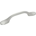 thumbnail image 3 of 5024817 CABINET PULL SN ZINC 3"" Hickory Hardware Cabinet Pull 3 in. Satin Nickel Silver (Pack of 5), 3 of 4