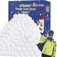 thumbnail image 1 of Juego de 300 Bolas de Nieve Artificiales Homiar - Suaves Juguetes para Interior, 1 of 7